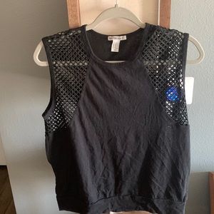 Womens forever 21 black tank top